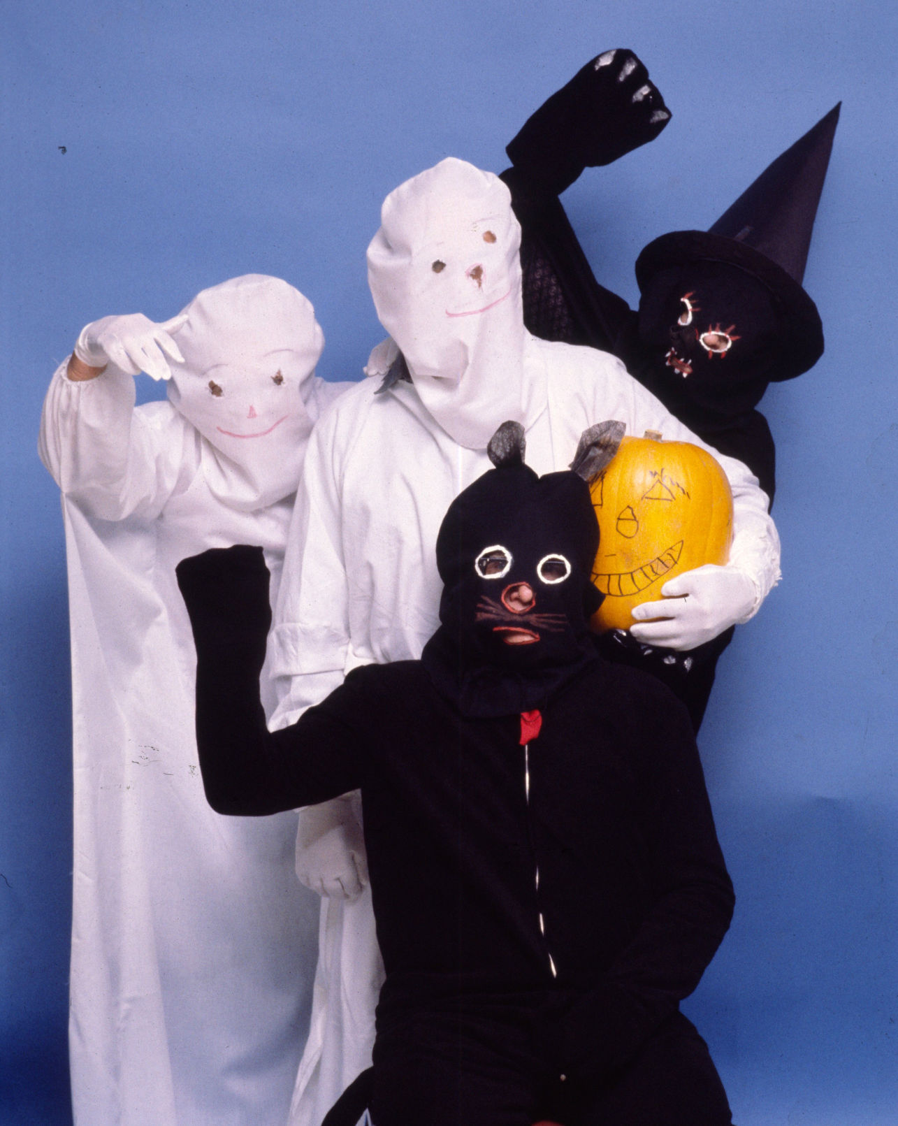 Seniors dressed for Halloween, 1979